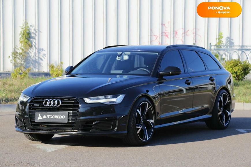 Audi A6, 2016, Дизель, 2.97 л., 196 тис. км, Універсал, Чорний, Київ 109953 фото