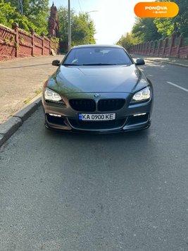 BMW 6 Series, 2013, Бензин, 2.98 л., 120 тис. км, Купе, Сірий, Київ Cars-Pr-236590 фото