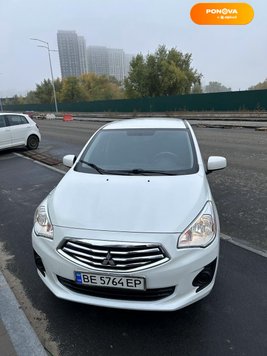 Mitsubishi Mirage, 2018, Бензин, 1.2 л., 59 тис. км, Седан, Білий, Київ Cars-Pr-177333 фото