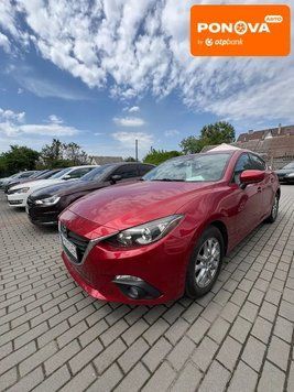 Mazda 3, 2014 р., Бензин, 92 тис. км, Хетчбек, Червоний, Запоріжжя AT-10417730 фото