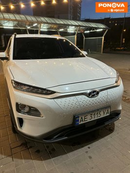 Hyundai Kona, 2018, Електро, 29 тис. км, Позашляховик / Кросовер, Білий, Дніпро (Дніпропетровськ) Cars-Pr-273591 фото