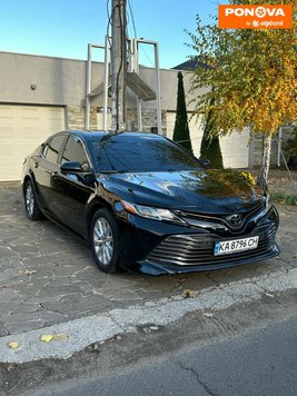 Toyota Camry, 2018, Бензин, 2.5 л., 173 тис. км, Седан, Чорний, Одеса 279646 фото