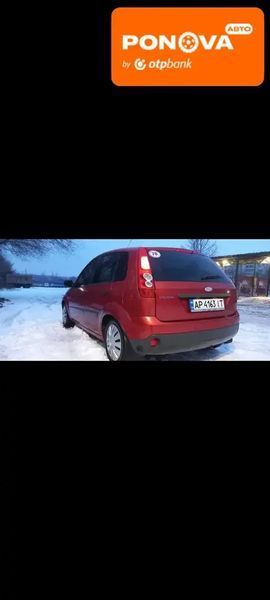 Ford Fiesta, 2006 р., Газ пропан-бутан / Бензин, 157 тис. км, Хетчбек, Червоний, Запоріжжя AT-10411993 фото
