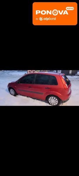 Ford Fiesta, 2006 р., Газ пропан-бутан / Бензин, 157 тис. км, Хетчбек, Червоний, Запоріжжя AT-10411993 фото