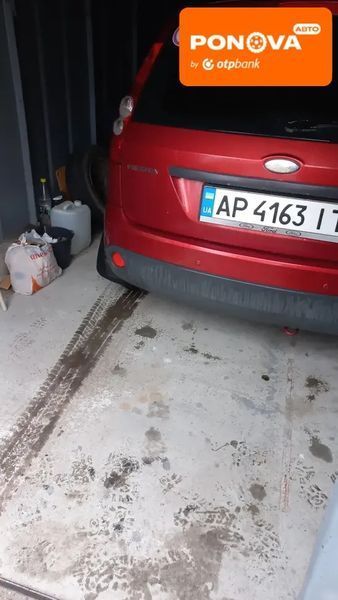 Ford Fiesta, 2006 р., Газ пропан-бутан / Бензин, 157 тис. км, Хетчбек, Червоний, Запоріжжя AT-10411993 фото