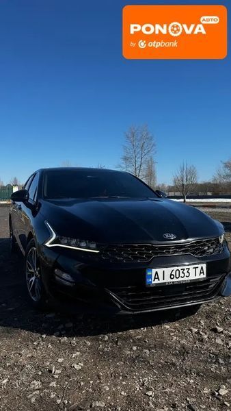 Kia K5, 2021 р., Газ, 150 тис. км, Седан, Чорний, Київ AT-10415180 фото