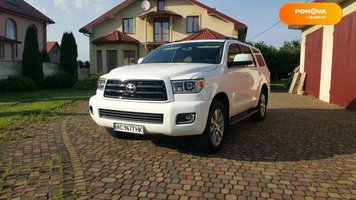 Toyota Sequoia, 2017, Бензин, 5.66 л., 164 тис. км, Позашляховик / Кросовер, Білий, Володимир-Волинський Cars-Pr-245043 фото