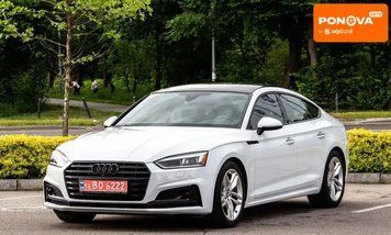 Audi A5, 2017 р., Бензин, 108 тис. км, Седан, Білий, Львів AT-10418201 фото