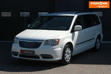 Chrysler Town & Country, 2013, Газ пропан-бутан / Бензин, 3.6 л., 264 тис. км, Мінівен, Білий, Одеса 206727 фото