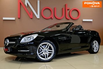 Mercedes-Benz SLK-Class, 2012, Бензин, 1.8 л., 85 тис. км, Родстер, Чорний, Одеса 278666 фото