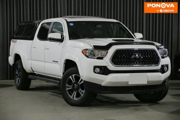 Toyota Tacoma, 2018, Бензин, 3.46 л., 92 тис. км, Пікап, Білий, Київ 42450 фото