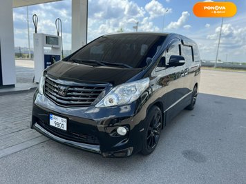 Toyota Alphard, 2010, Газ пропан-бутан / Бензин, 2.4 л., 154 тис. км, Мінівен, Чорний, Дніпро (Дніпропетровськ) 111169 фото