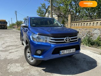 Toyota Hilux, 2016, Дизель, 2.39 л., 130 тис. км, Пікап, Синій, Кривий Ріг Cars-Pr-181442 фото