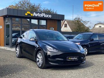 Tesla Model Y, 2022 р., Електро, 224 тис. км, Позашляховик / Кросовер, Чорний, Луцьк AT-10402839 фото