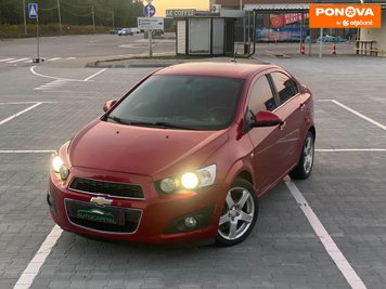 Chevrolet Sonic, 2014, Бензин, 1.36 л., 154 тис. км, Седан, Червоний, Київ 255137 фото