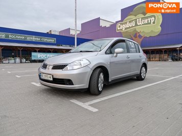 Nissan TIIDA, 2008, Газ пропан-бутан / Бензин, 1.6 л., 186 тис. км, Хетчбек, Сірий, Тернопіль Cars-Pr-271735 фото