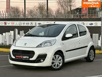 Peugeot 107, 2013, Бензин, 1 л., 52 тис. км, Хетчбек, Білий, Київ 280517 фото