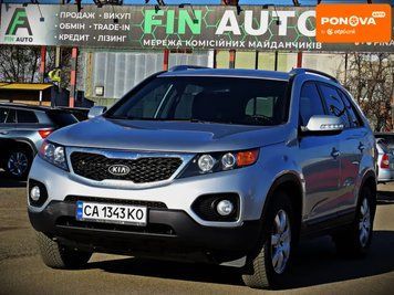 Kia Sorento, 2011 р., Газ пропан-бутан / Бензин, 191 тис. км, Позашляховик / Кросовер, Сірий, Черкаси AT-10413243 фото