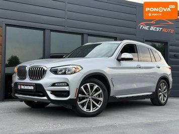 BMW X3, 2018 р., Бензин, 125 тис. км, Позашляховик / Кросовер, Сірий, Рівне AT-10422036 фото