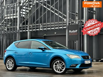 SEAT Leon, 2016, Бензин, 1.4 л., 34 тис. км, Хетчбек, Синій, Київ 279589 фото