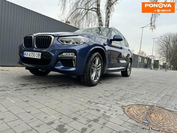 BMW X3, 2017, Бензин, 2 л., 142 тис. км, Позашляховик / Кросовер, Синій, Харків Cars-Pr-277343 фото