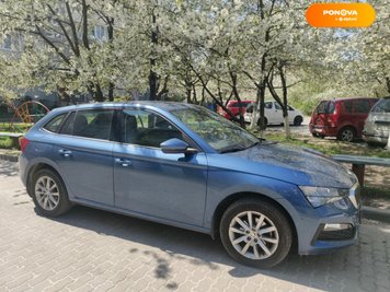 Skoda Scala, 2020, Бензин, 1.6 л., 155 тис. км, Хетчбек, Синій, Львів Cars-Pr-119991 фото