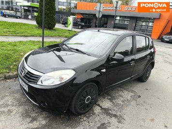 Dacia Sandero, 2012, Бензин, 1.6 л., 170 тис. км, Хетчбек, Чорний, Львів Cars-Pr-273285 фото