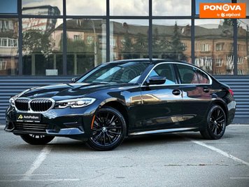 BMW 3 Series, 2021, Бензин, 2 л., 42 тис. км, Седан, Чорний, Київ 280770 фото