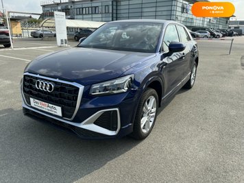 Audi Q2, 2023, Бензин, 1.4 л., 11 тис. км, Позашляховик / Кросовер, Синій, Київ 139871 фото