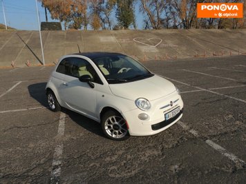 Fiat 500, 2015, Бензин, 1.4 л., 182 тис. км, Хетчбек, Білий, Київ Cars-Pr-276478 фото