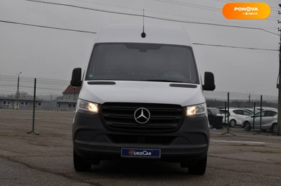 Mercedes-Benz Sprinter, 2019, Дизель, 2.2 л., 201 тис. км, Вантажний фургон, Білий, Київ 43348 фото