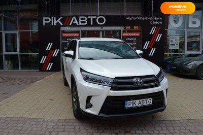 Toyota Highlander, 2018, Бензин, 3.5 л., 96 тыс. км, Внедорожник / Кроссовер, Белый, Львов 42467 фото