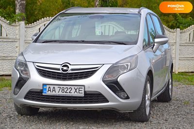 Opel Zafira Tourer, 2014, Дизель, 1.6 л., 334 тыс. км, Минивен, Серый, Хмельницкий 4260 фото