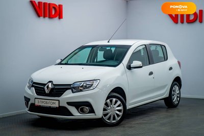 Renault Sandero, 2019, Дизель, 1.5 л., 135 тыс. км, Хетчбек, Белый, Киев 38782 фото