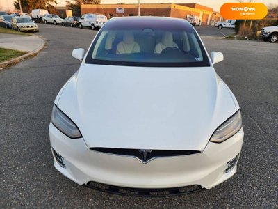 Tesla Model X, 2018, Електро, 61 тис. км, Позашляховик / Кросовер, Білий, Київ Cars-EU-US-KR-33167 фото