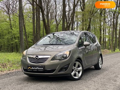 Opel Meriva, 2011, Дизель, 1.7 л., 161 тис. км, Мікровен, Сірий, Луцьк 37213 фото