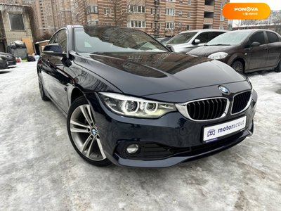 BMW 4 Series, 2017, Бензин, 2 л., 69 тыс. км, Купе, Синий, Киев 17486 фото