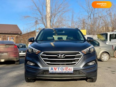 Hyundai Tucson, 2017, Бензин, 2 л., 101 тыс. км, Внедорожник / Кроссовер, Серый, Кривой Рог 25828 фото