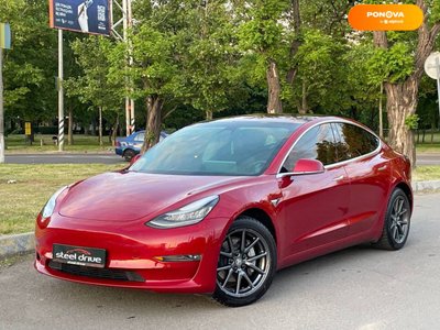 Tesla Model 3, 2018, Електро, 111 тыс. км, Седан, Красный, Николаев 46132 фото