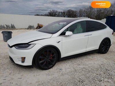 Tesla Model X, 2019, Електро, 94 тис. км, Позашляховик / Кросовер, Білий, Київ Cars-EU-US-KR-36702 фото