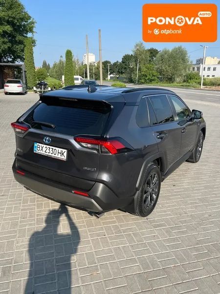 Toyota RAV4, 2022 р., Гібрид (HEV), 53 тис. км, Позашляховик / Кросовер, Сірий, Кам'янець-Подільський AT-10398796 фото