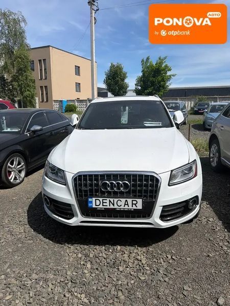 Audi Q5, 2014 р., Бензин, 141 тис. км, Позашляховик / Кросовер, Білий, Луцьк AT-10418116 фото