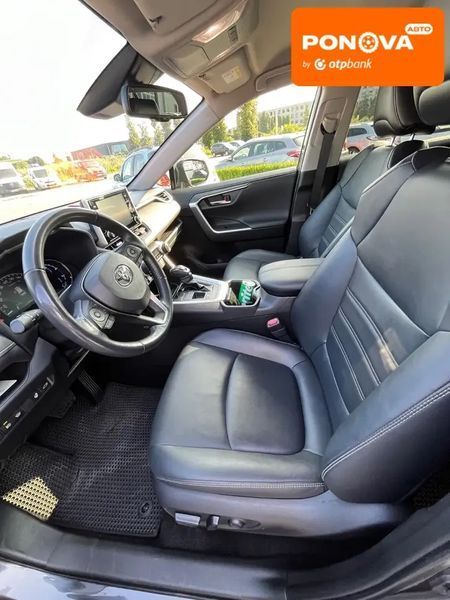 Toyota RAV4, 2022 р., Гібрид (HEV), 53 тис. км, Позашляховик / Кросовер, Сірий, Кам'янець-Подільський AT-10398796 фото