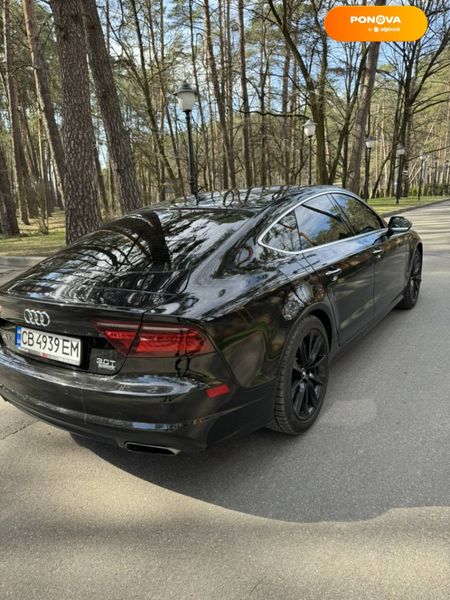 Audi A7 Sportback, 2016, Бензин, 3 л., 148 тыс. км, Лифтбек, Чорный, Чернигов Cars-Pr-60968 фото