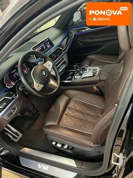 BMW 7 Series, 2022 р., Бензин, 60 тис. км, Седан, Чорний, Дніпро (Дніпропетровськ) AT-10407057 фото