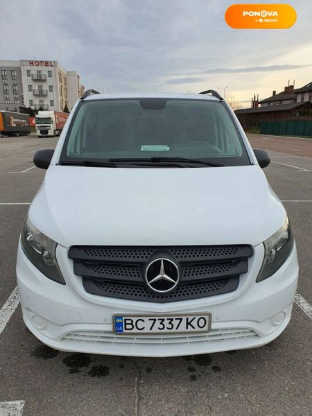 Mercedes-Benz Vito, 2015, Дизель, 2.1 л., 350 тис. км, Мінівен, Білий, Львів Cars-Pr-66385 фото