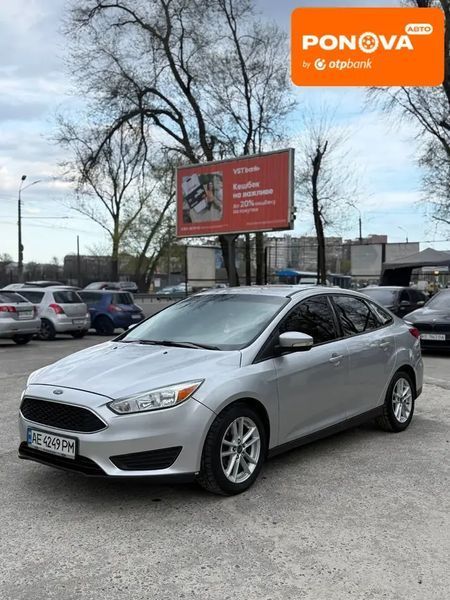 Ford Focus, 2015 р., Бензин, 245 тис. км, Седан, Сірий, Дніпро (Дніпропетровськ) AT-10415381 фото