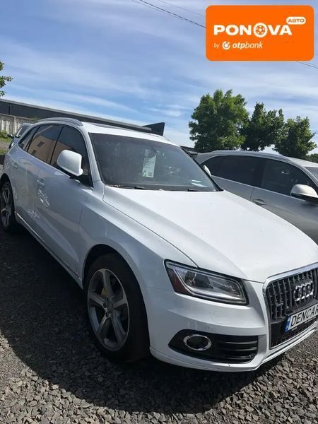 Audi Q5, 2014 р., Бензин, 141 тис. км, Позашляховик / Кросовер, Білий, Луцьк AT-10418116 фото