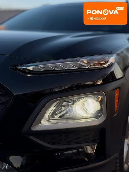 Hyundai Kona, 2019 г., Газ пропан-бутан / Бензин, 129 тыс. км, Внедорожник / Кроссовер, Чорный, Днепр (Днепропетровск) AT-10408458 фото