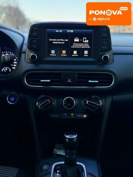 Hyundai Kona, 2019 г., Газ пропан-бутан / Бензин, 129 тыс. км, Внедорожник / Кроссовер, Чорный, Днепр (Днепропетровск) AT-10408458 фото